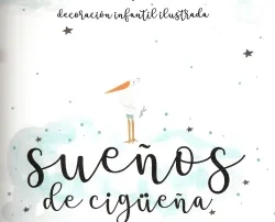 vinilos murales sueños de cigüeña